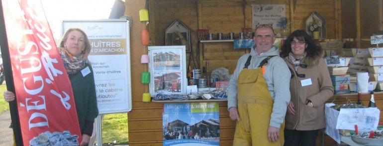 La Maison de l’Huître et la cabane le Routioutiou en visite à Strasbourg