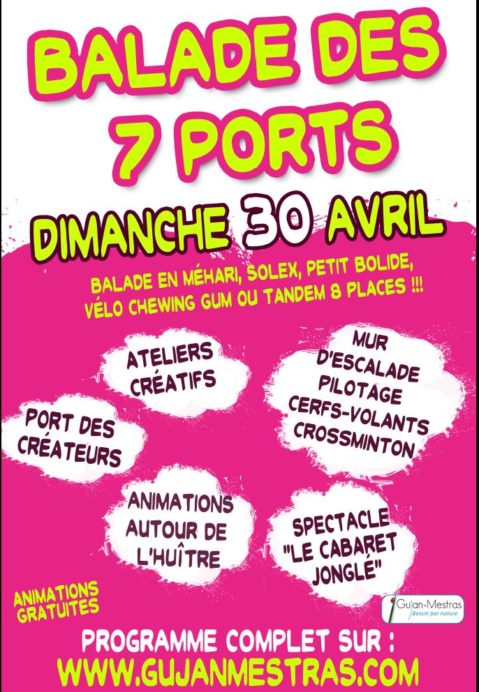 BALADE DES 7 PORTS – 30 AVRIL 2017