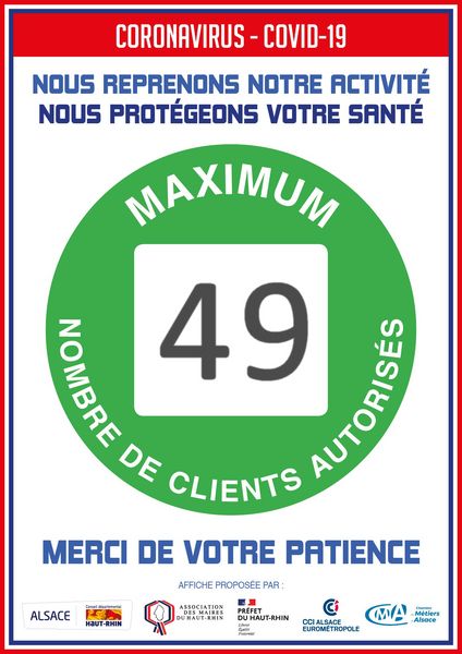 Accueil des visiteurs à partir du 21 juillet
